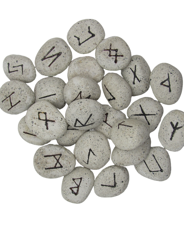 Ceramic Rune Set