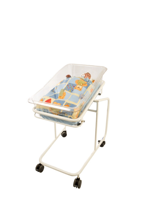 Säuglingsbett weiß