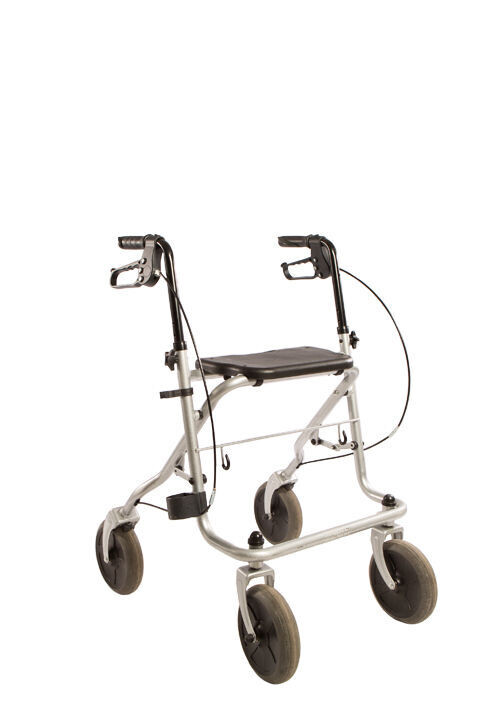 Rollator silbergrau