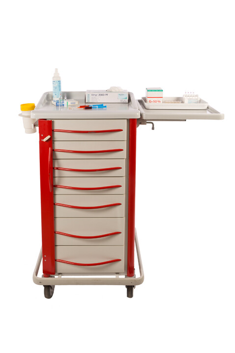 Verband-/Stationswagen rot, schmal