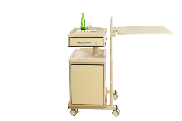 Nachtkästchen mit Tisch HR beige