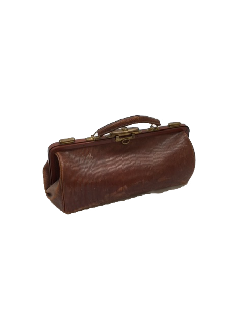Arzttasche mittelbraun