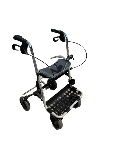 Rollator silber/schwarz