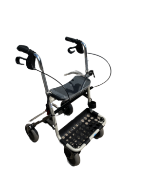 Rollator silber/schwarz