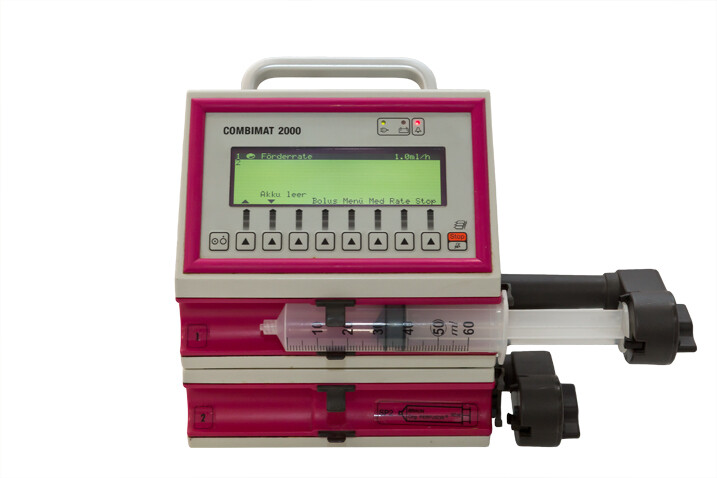 Spritzenpumpe pink 2-läufig