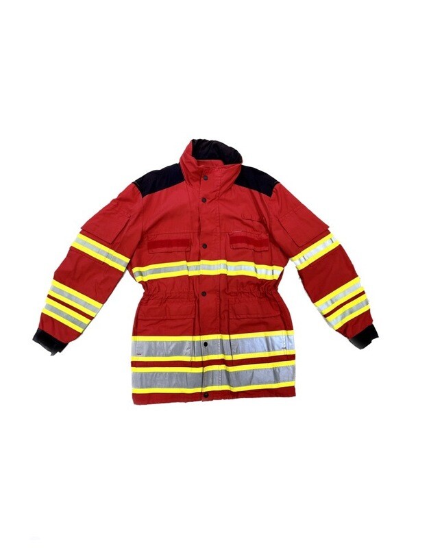Einsatzjacke Rot/Gelb