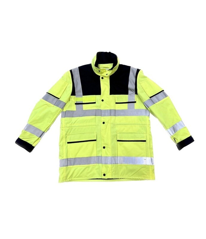 Einsatzjacke Gelb/Dunkelblau