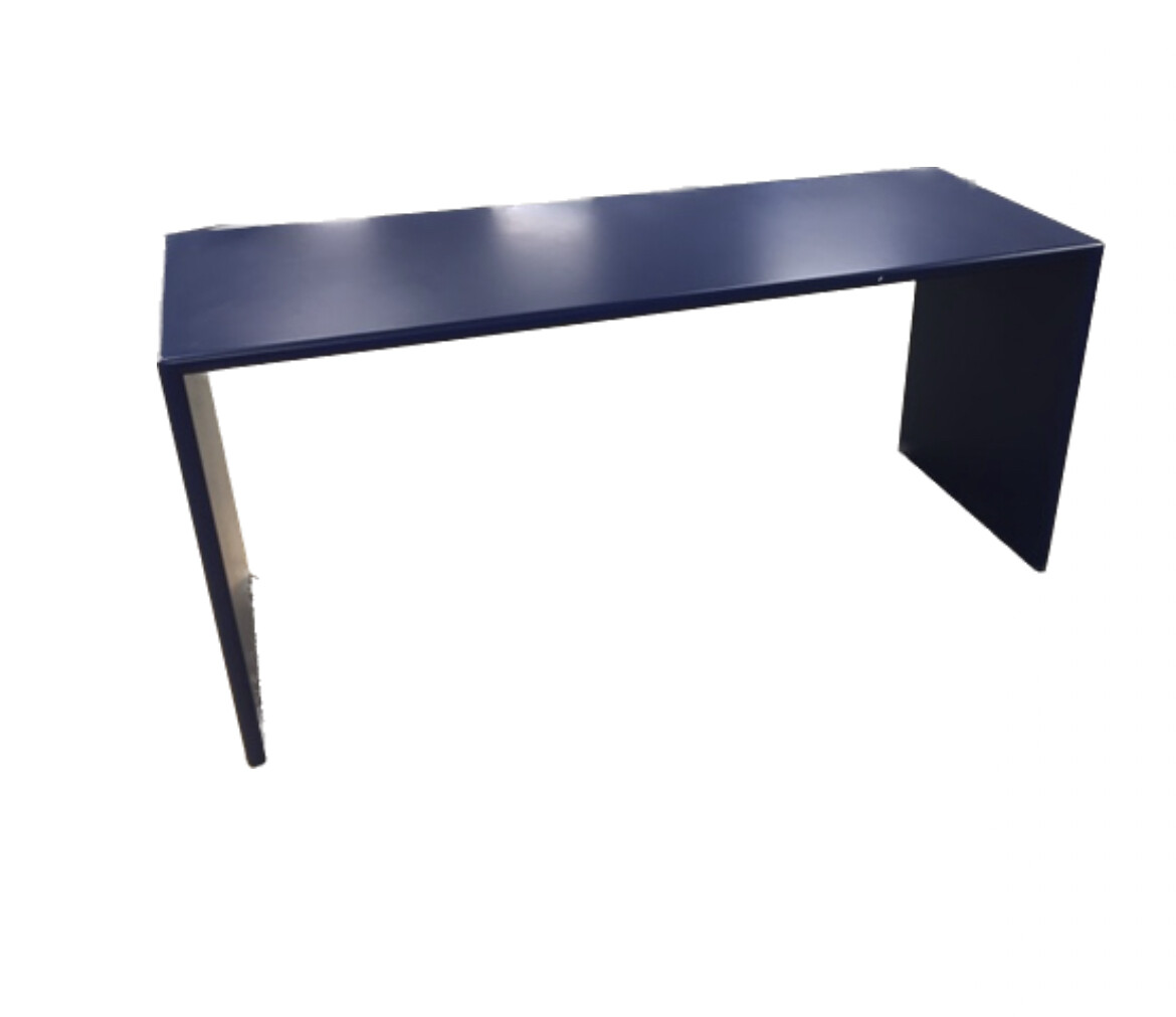 Schreibtisch blau