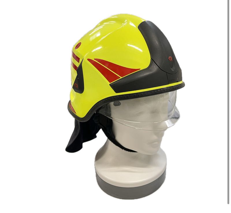 Feuerwehr Helm gelb/rot