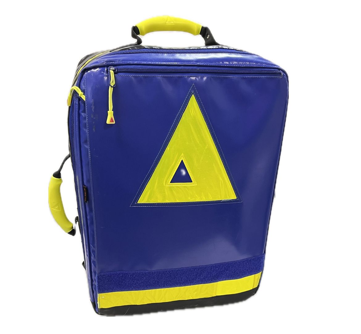 Rettungsdienst Rucksack blau