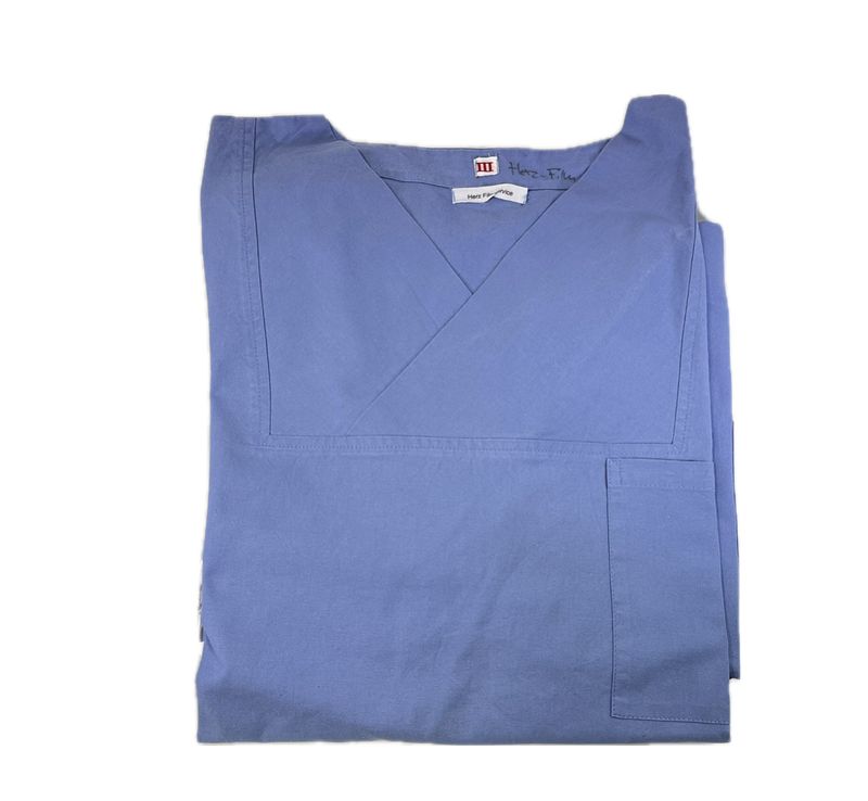 Kasak mit Hose mittelblau