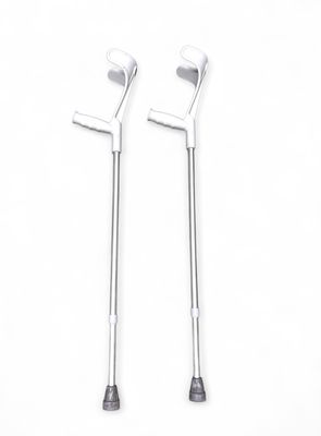 Krücke / Gehstütze silber/hellgrau