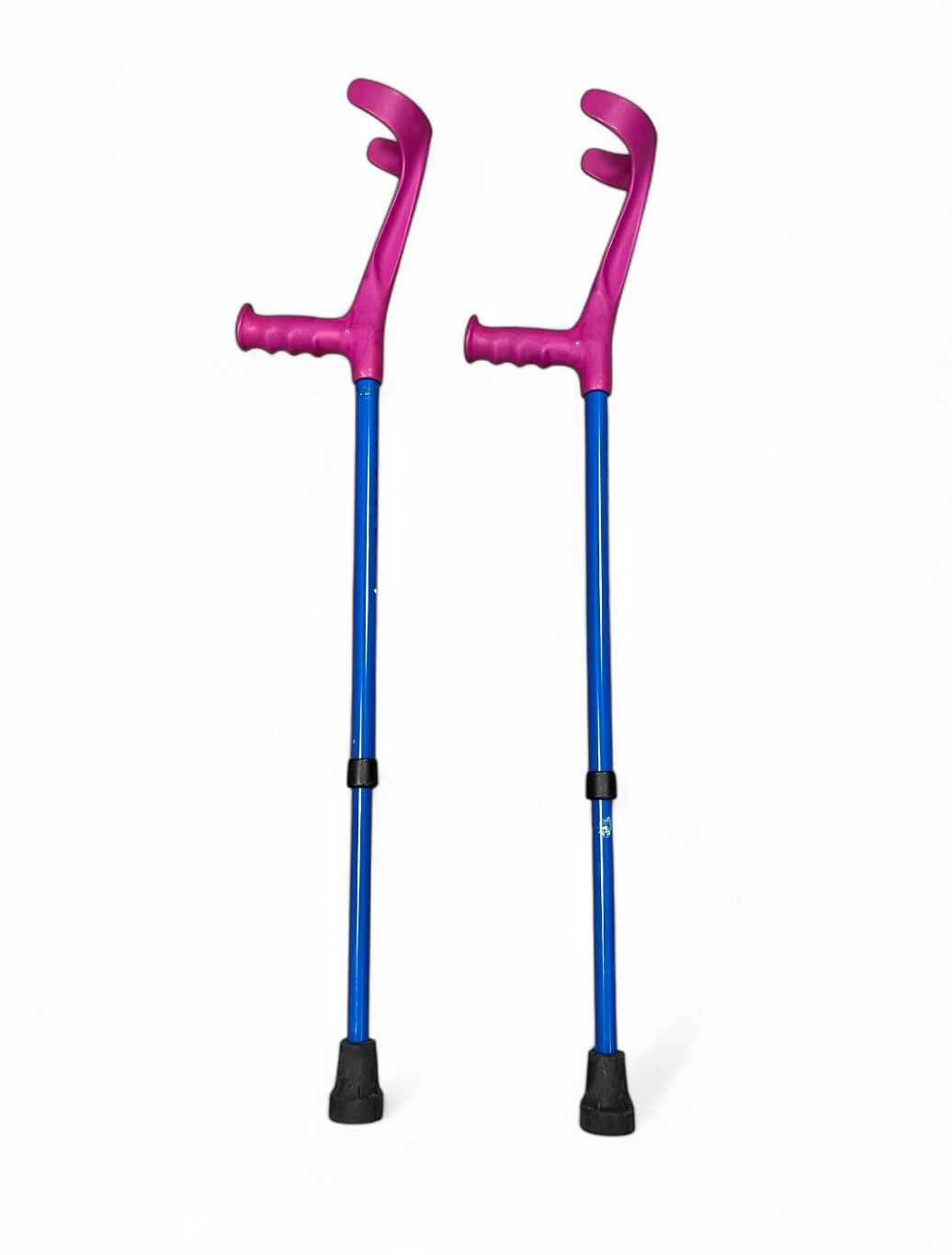 Kinder Krücke / Gehstützen blau/pink