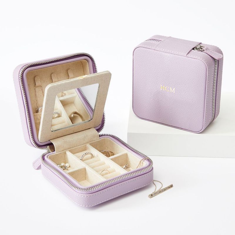 Small Travel Jewelry Case