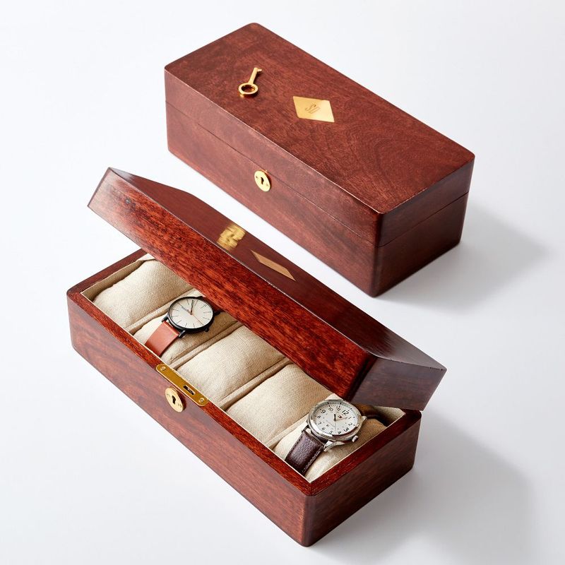 Elegant Wood Watch Box
