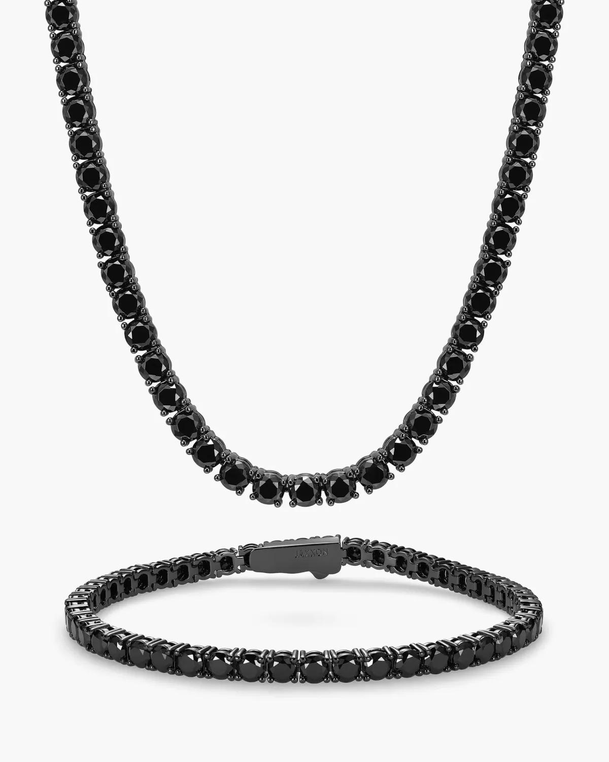 Exquisite &amp; Studded Tennis Set (Necklace &amp; Bracelet)
