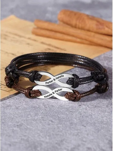 Infinity Couple&#39;s Bracelets
