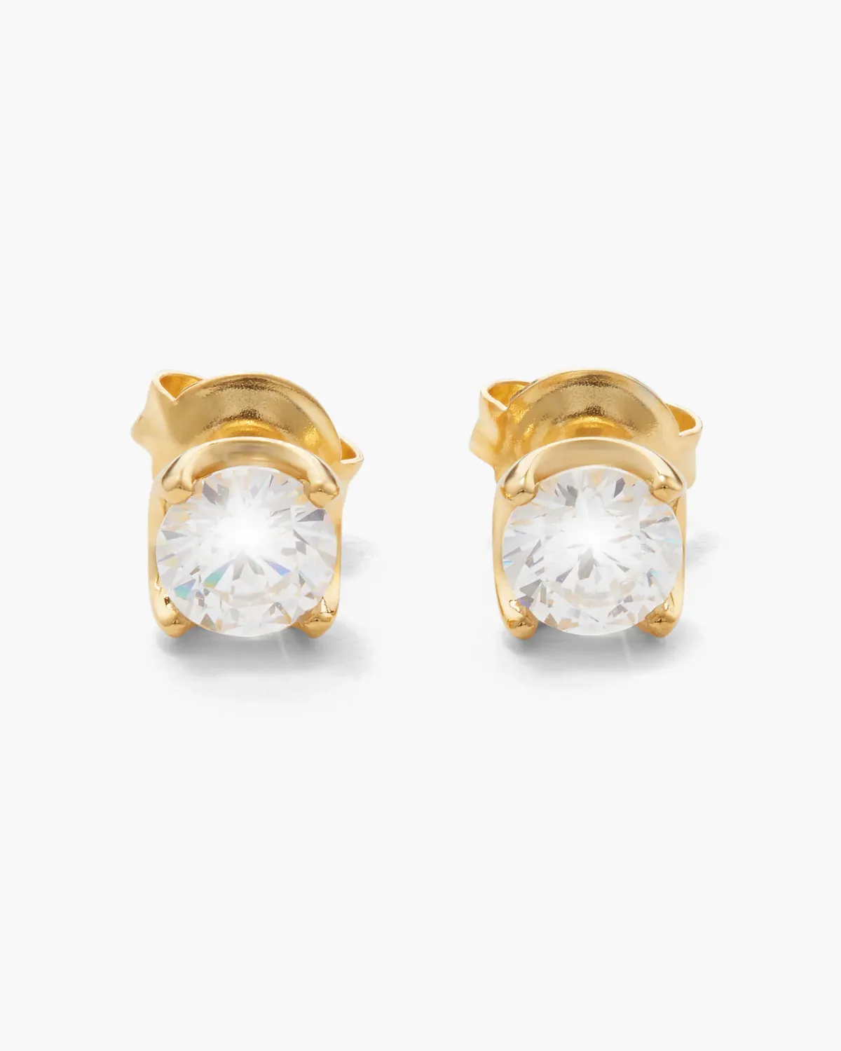 Classic Stud Earrings - Gold