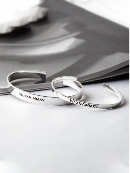 Roman Love Matching Couples Bracelets
