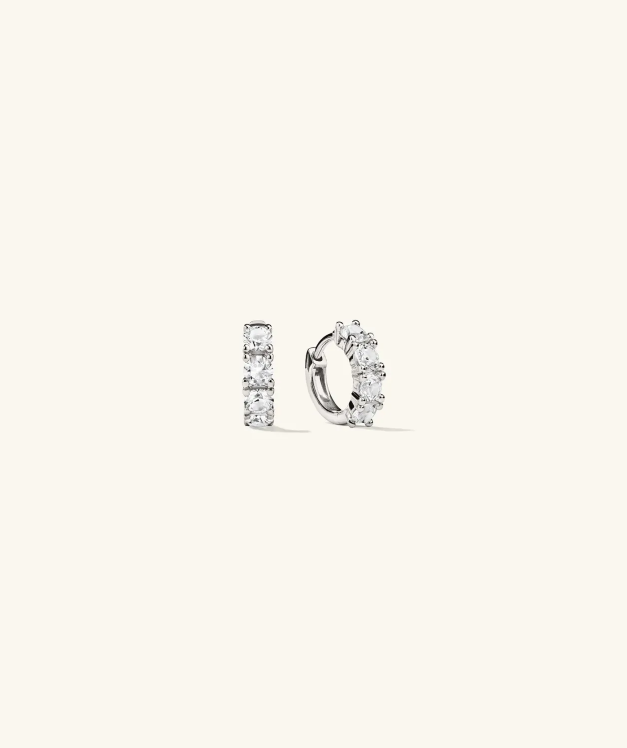 Dainty Hug Hoop Earrings
