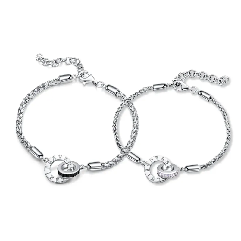 Interlocking Roman Bracelets