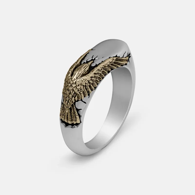 Mysterious Raven Ring