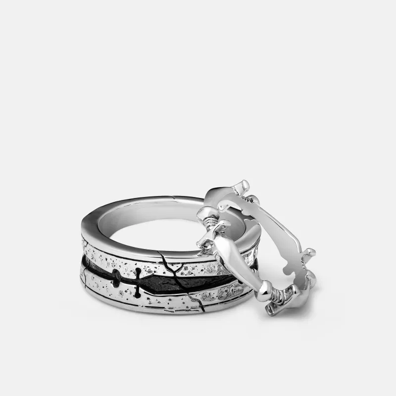 Till Death Do Us Part Couple Rings