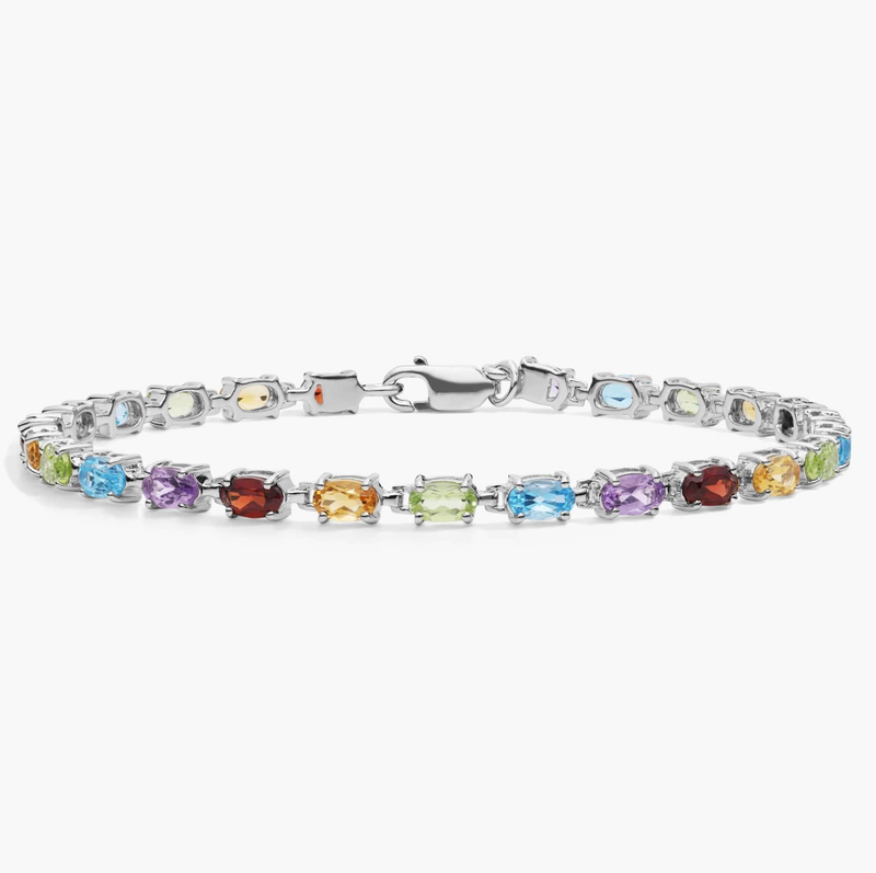 Multicolor Gemstone Bracelet