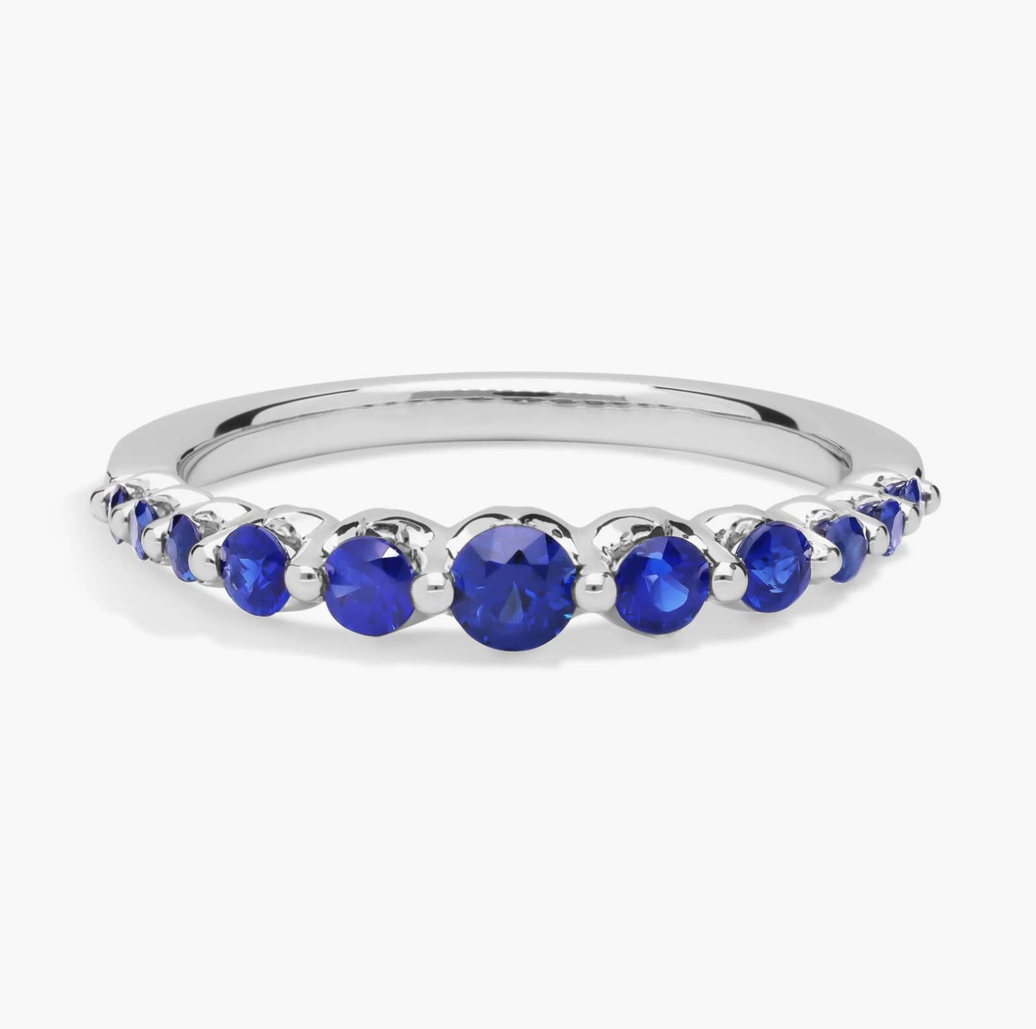 Superior Sapphire Diamond Ring