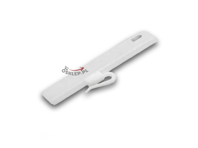 Haczyk regulowany microflex do zasłon na flexach.