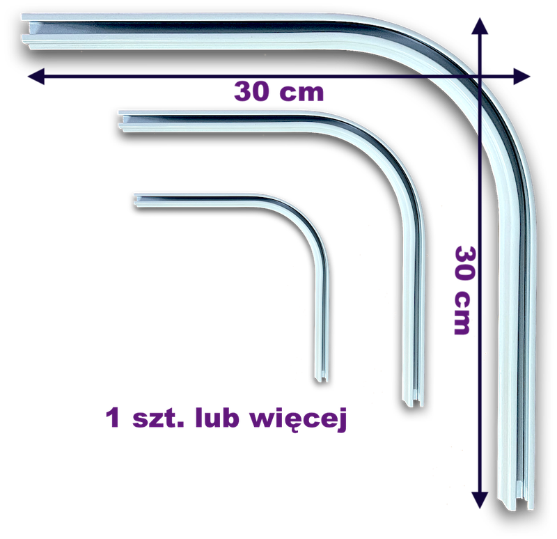 Łuk gięty szyny KS