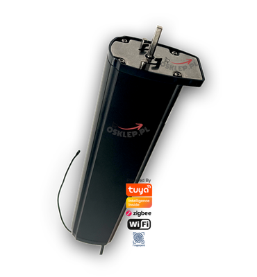 Napęd do karniszy A-OK AM75 RF WiFi Czarny / Black