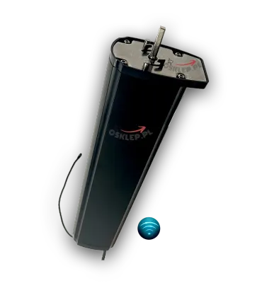 Napęd do karniszy A-OK AM75 RF 5W Czarny / Black