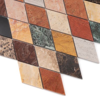 Travertine + Emperador
