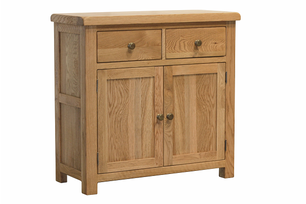 Brooklyn Oak 2 Door + 2 Drawer Medium Dresser Base