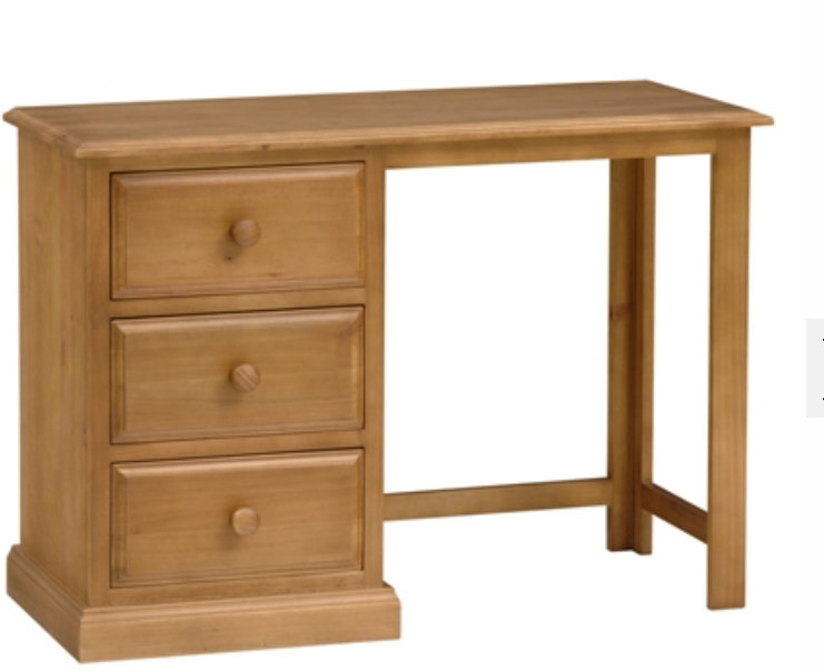 Brooklyn Oak 3 Drawer Dressing Table