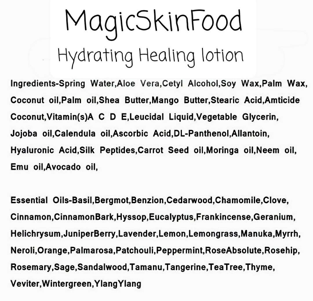 Magic Skin Food- 2oz Hydrating Cremé clip bottle