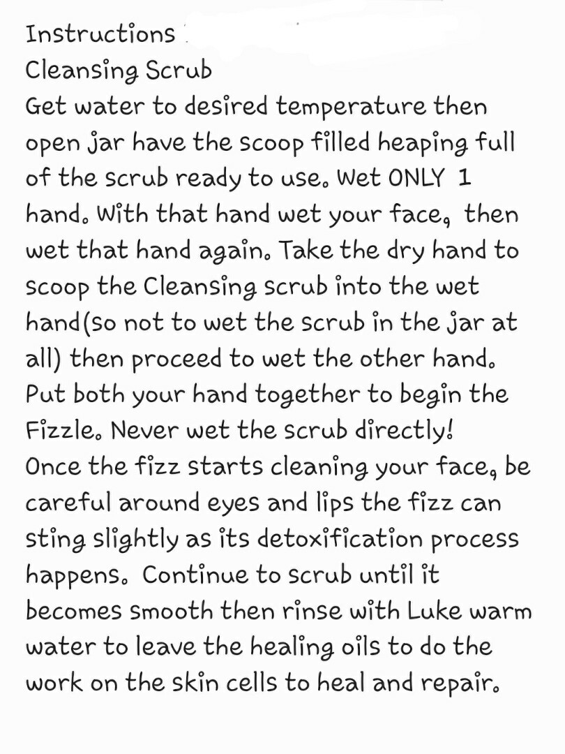 Bee-DeToxed Soapless FaceWash 4oz &amp; 8oz 