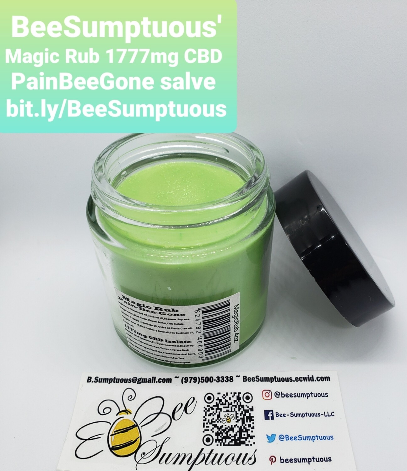 Cool-Salve - 120ml 4000mg CBD Topical Relief Salve
