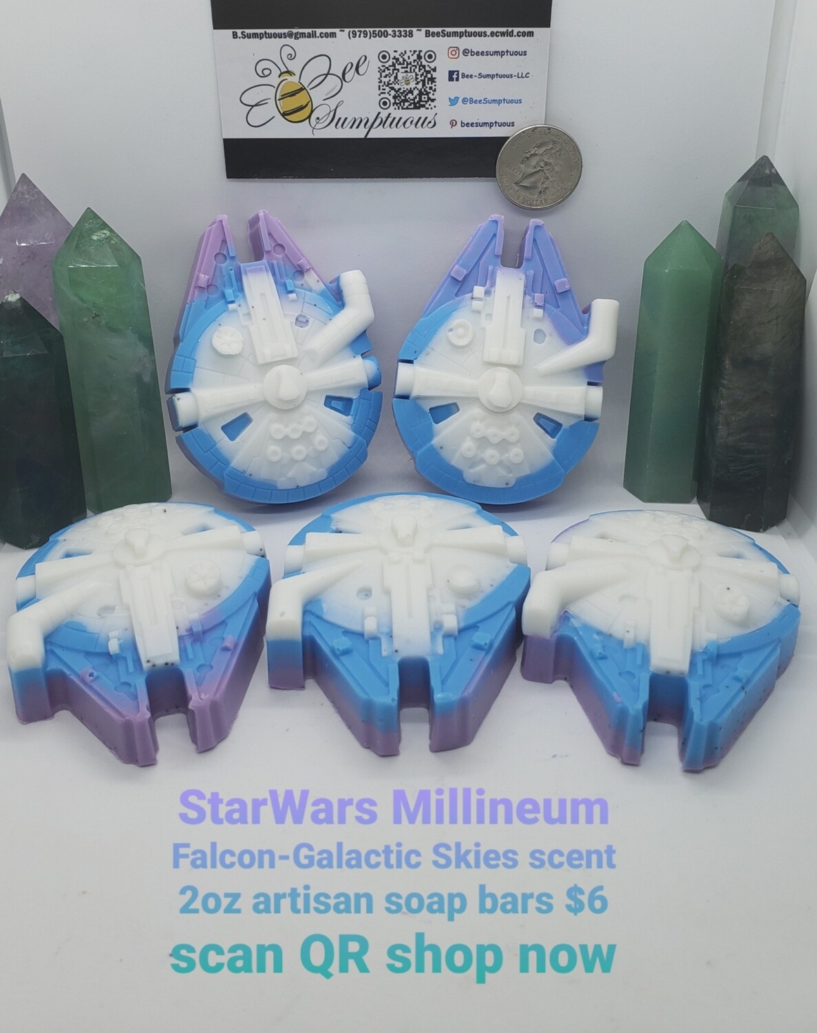 MP-Choose your Mold Soaps NO CRYSTAL 2-5oz available