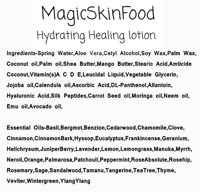 Magic Skin Food- 4oz Hydrating Cremé