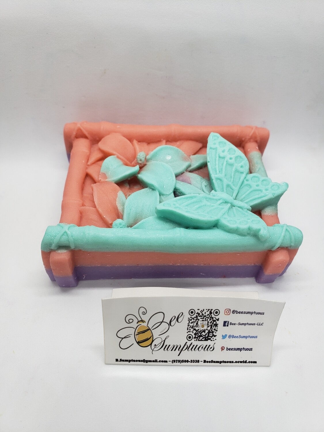 MP Choose your mold Soap with Healing Crystal inside 2-5oz available 