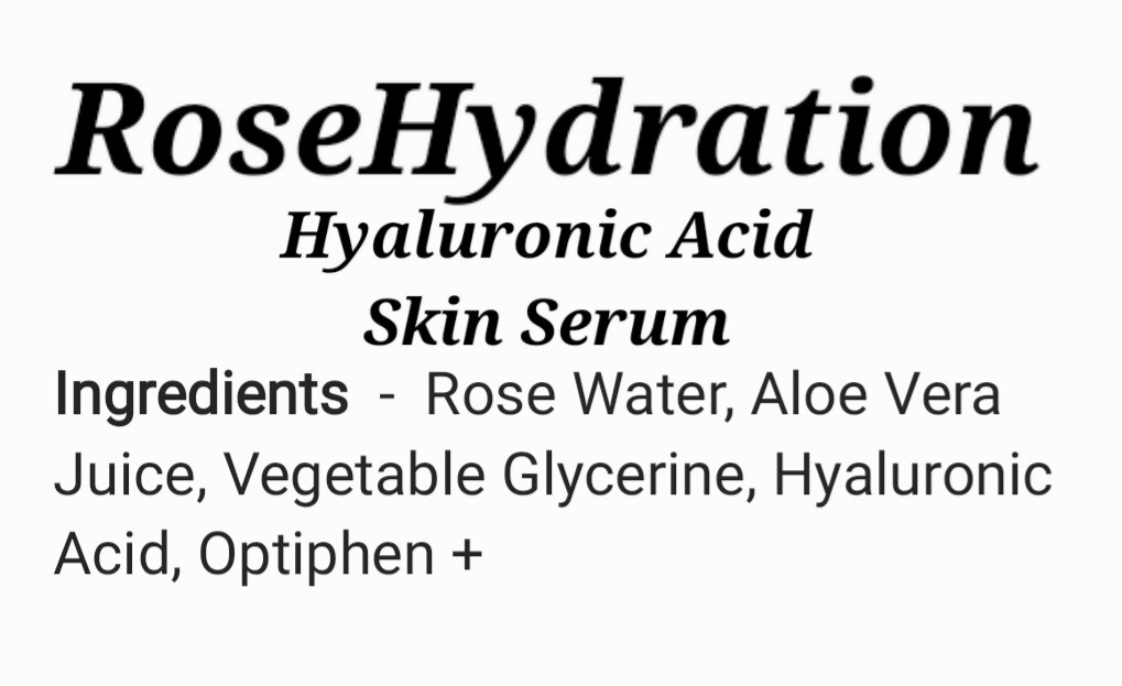 RoseHydration Hyaluronic Acid Serum 20ml