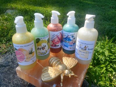 Custom Jelly Moisturizing Soap 2- 240ml bottles
