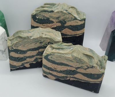 &quot;Life&#39;s a Beach&quot; BaliBreeze&amp;Butt-Naked scent Exfoliating 1 bar