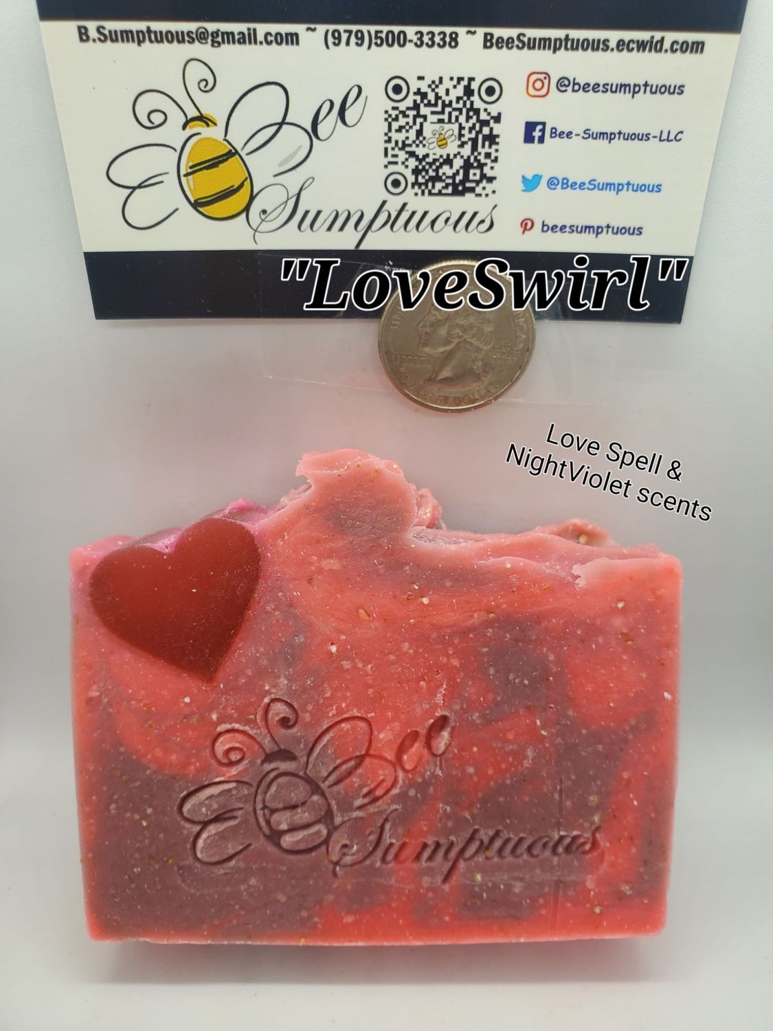 &quot;LoveSwirl&quot; Moisturizing 1 bar