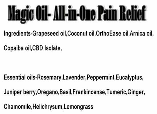 Magic Relief Oil - 30ml (1oz) Topical Relief oil