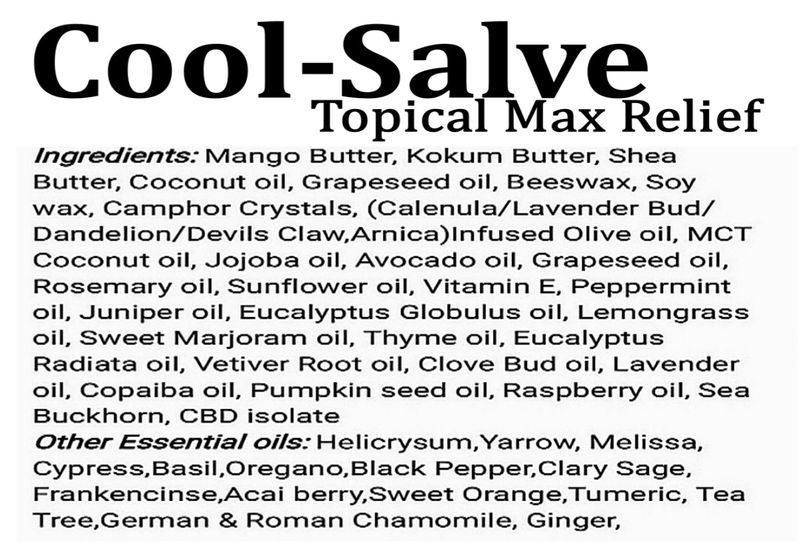 Cool-Salve - 30ml (1oz) Menthol Topical Relief Salve 