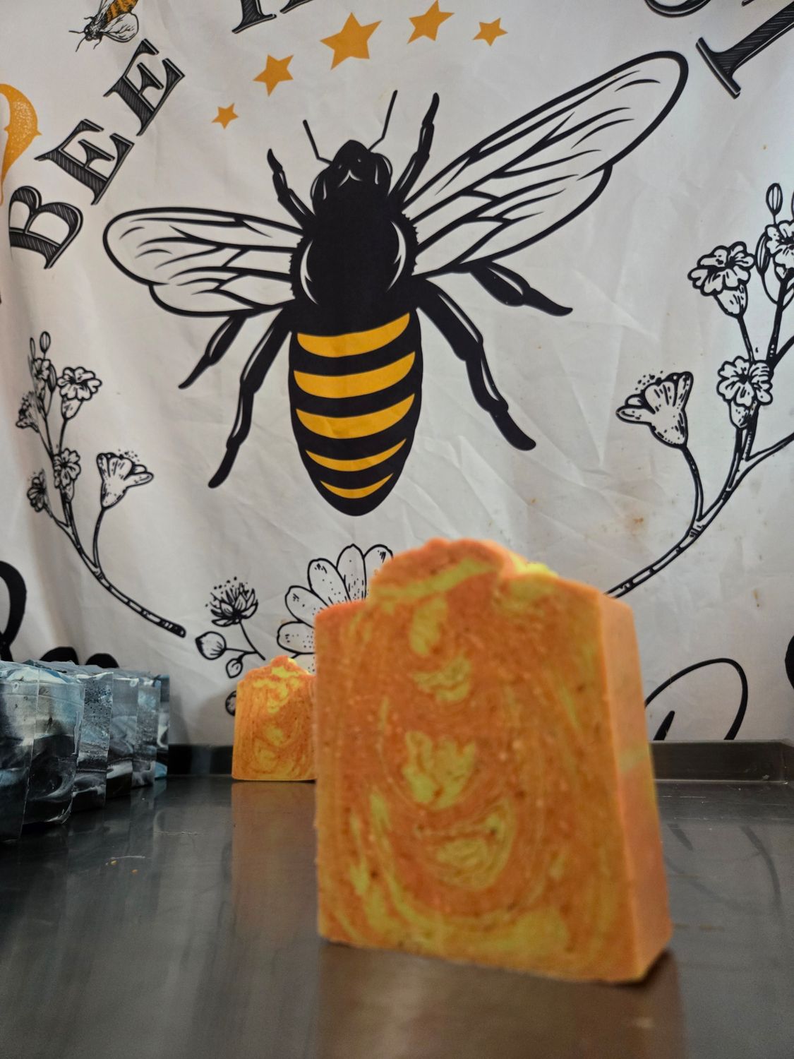 Papaya Pineapple ExfoliatingMoisturizing Body/Face Bar