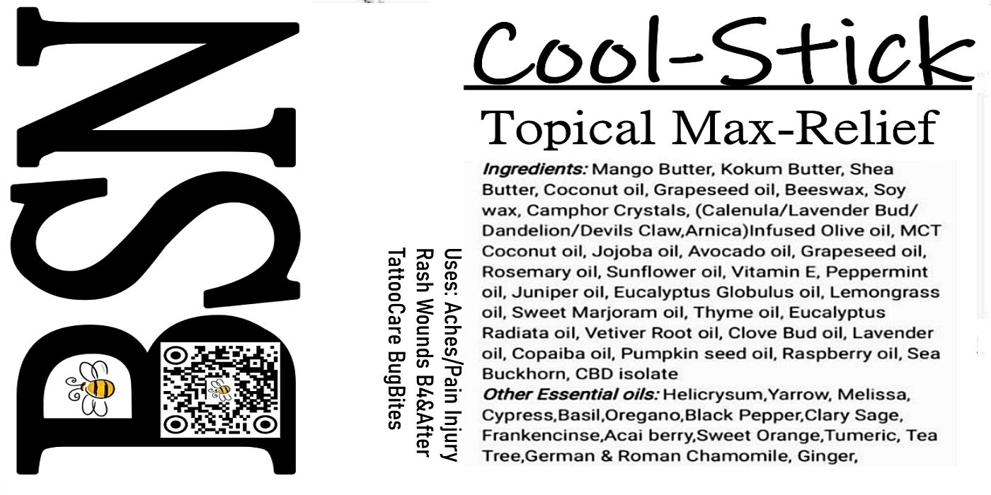 Cool-Stick - 74ml Menthol Topical Relief Stick (2.45oz)